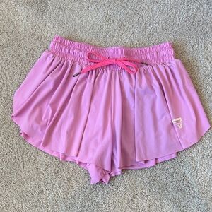 Vibrant Pink Women's Athletic Shorts